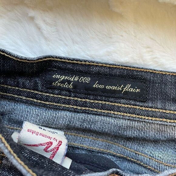 Citizens Of Humanity Ingrid Stretch Low Rise Flare Denim Jeans - Women’s 26 - Picture 9 of 10